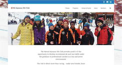 Desktop Screenshot of mtseymourskiclub.com